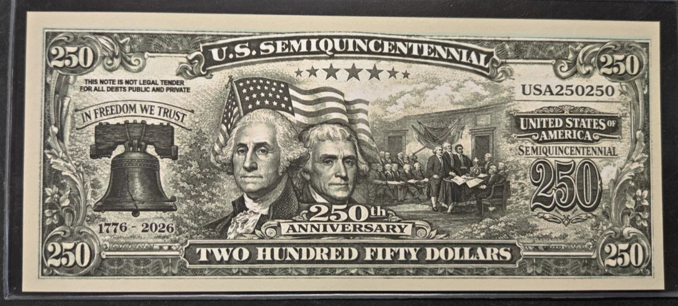 2026 America 250th Anniversary Semi-quincentennial Brilliant Uncirculated Coin set